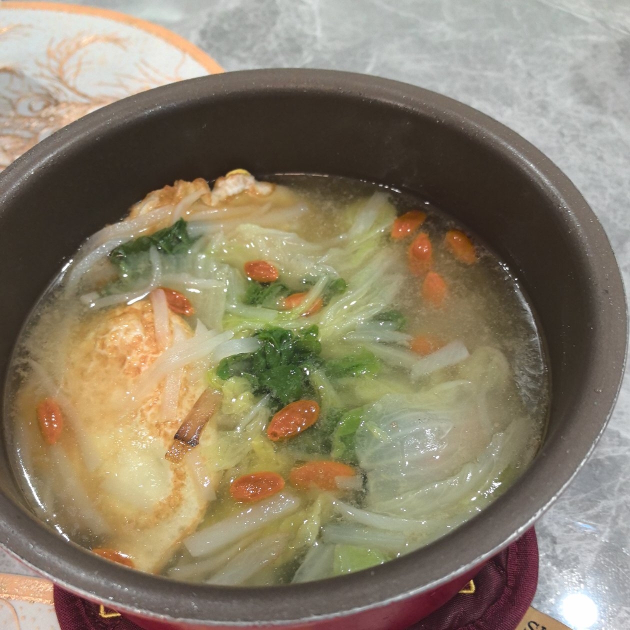 🌈冬天必喝的汤～萝卜白菜汤！简单又美味