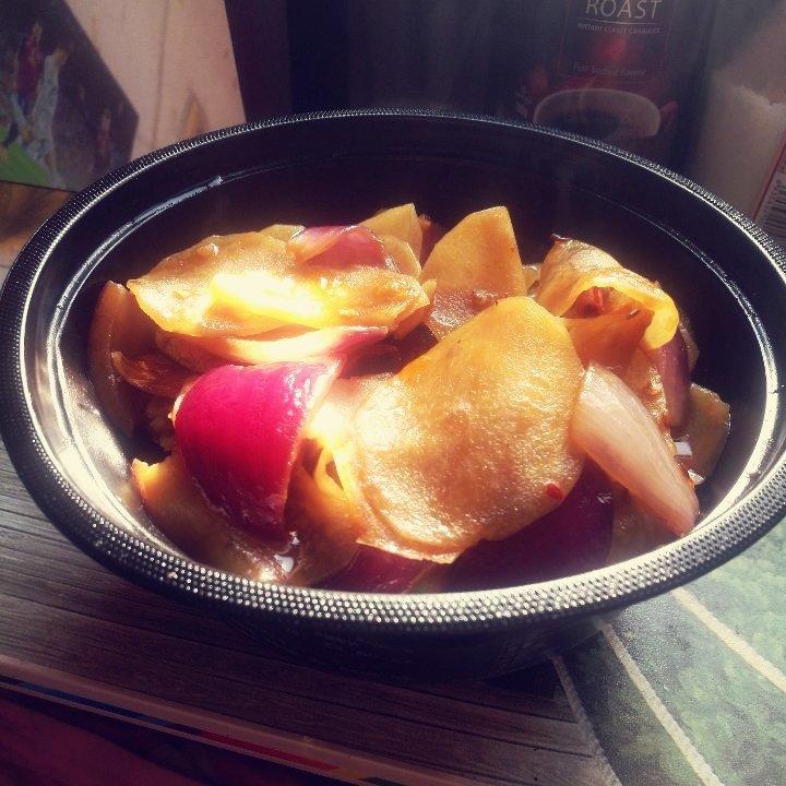 孜然洋葱土豆片