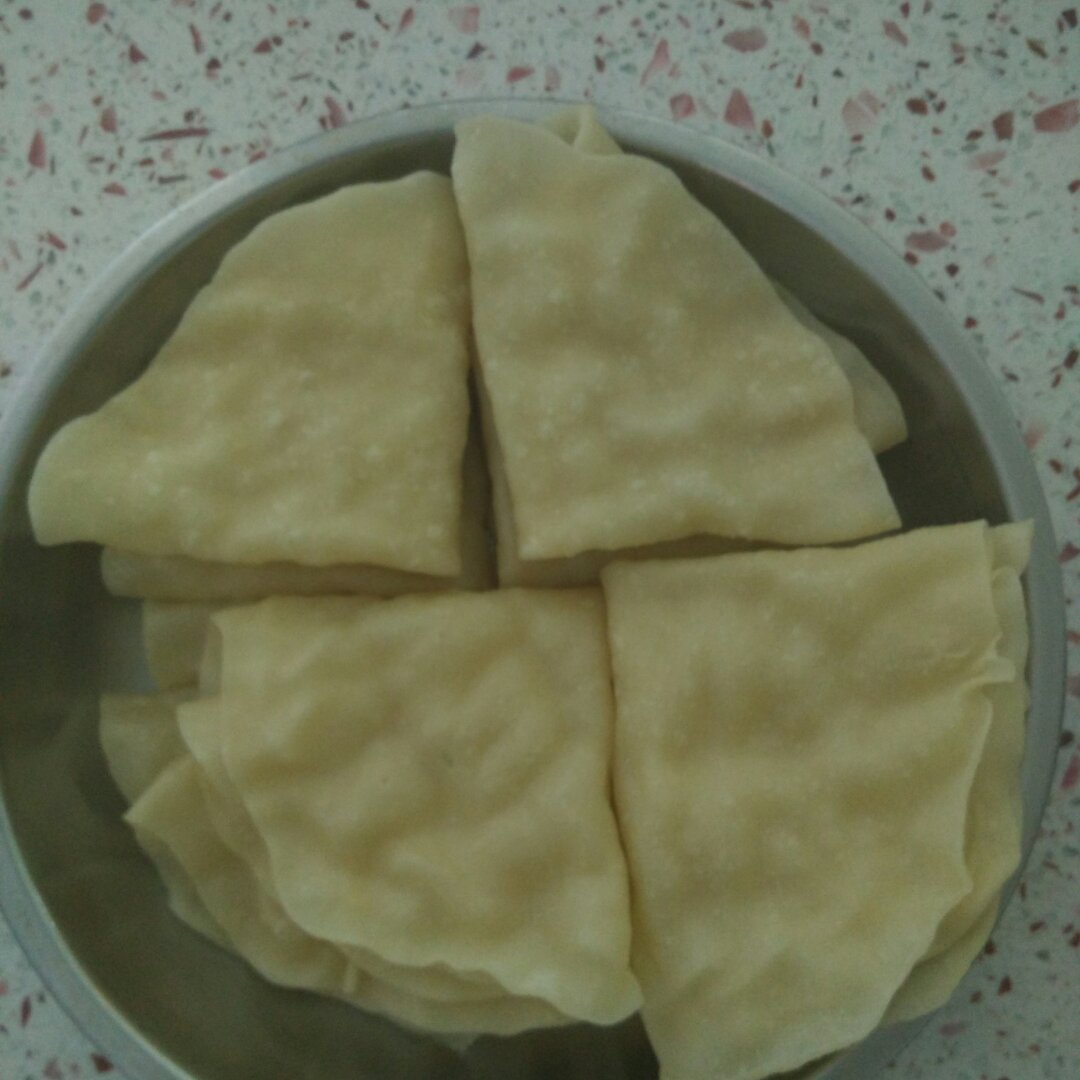 荷叶饼，水单饼