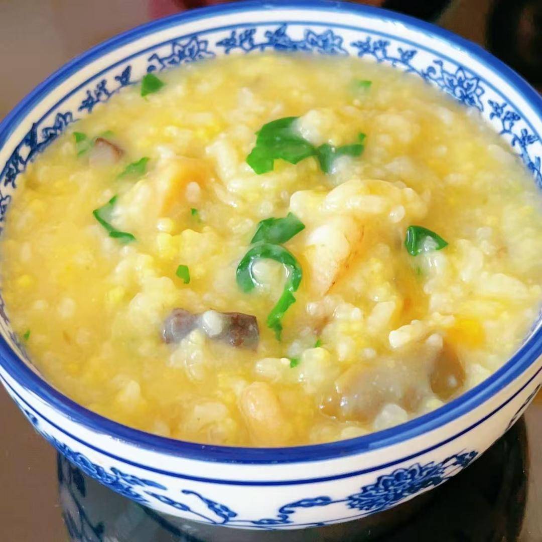 海参蟹脚粥的做法 步骤6