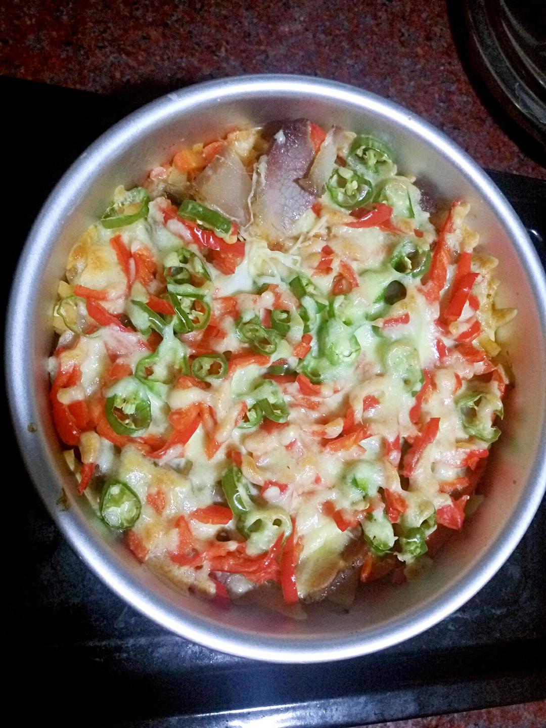 芝士腊肉焗饭