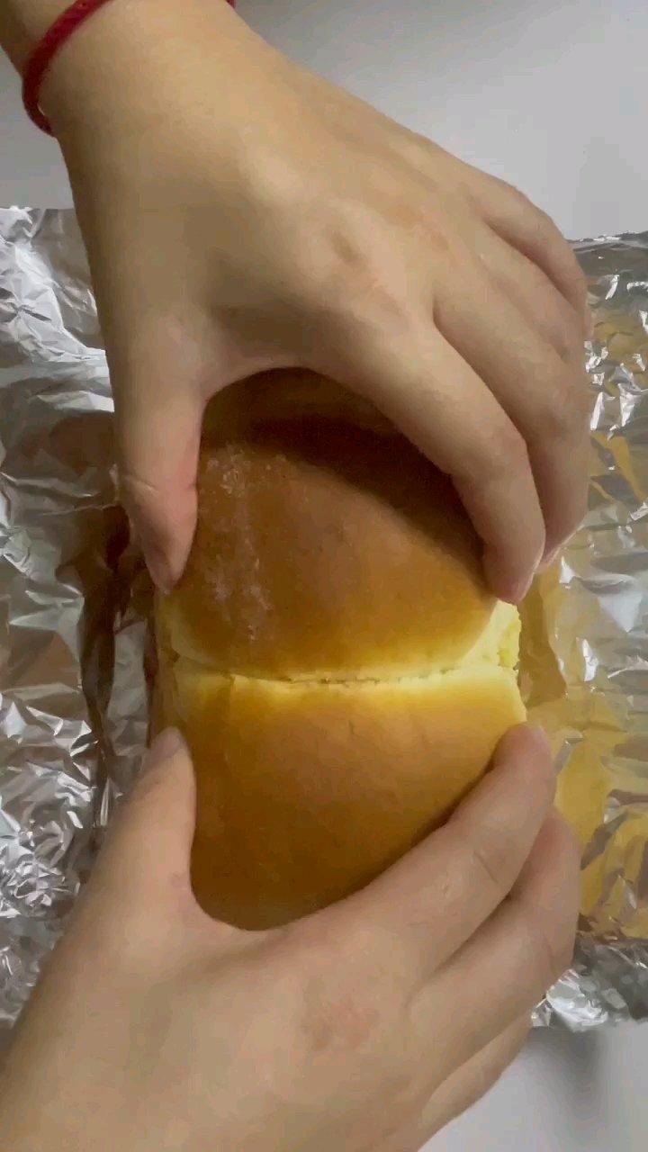 纯奶手撕吐司的做法 步骤1