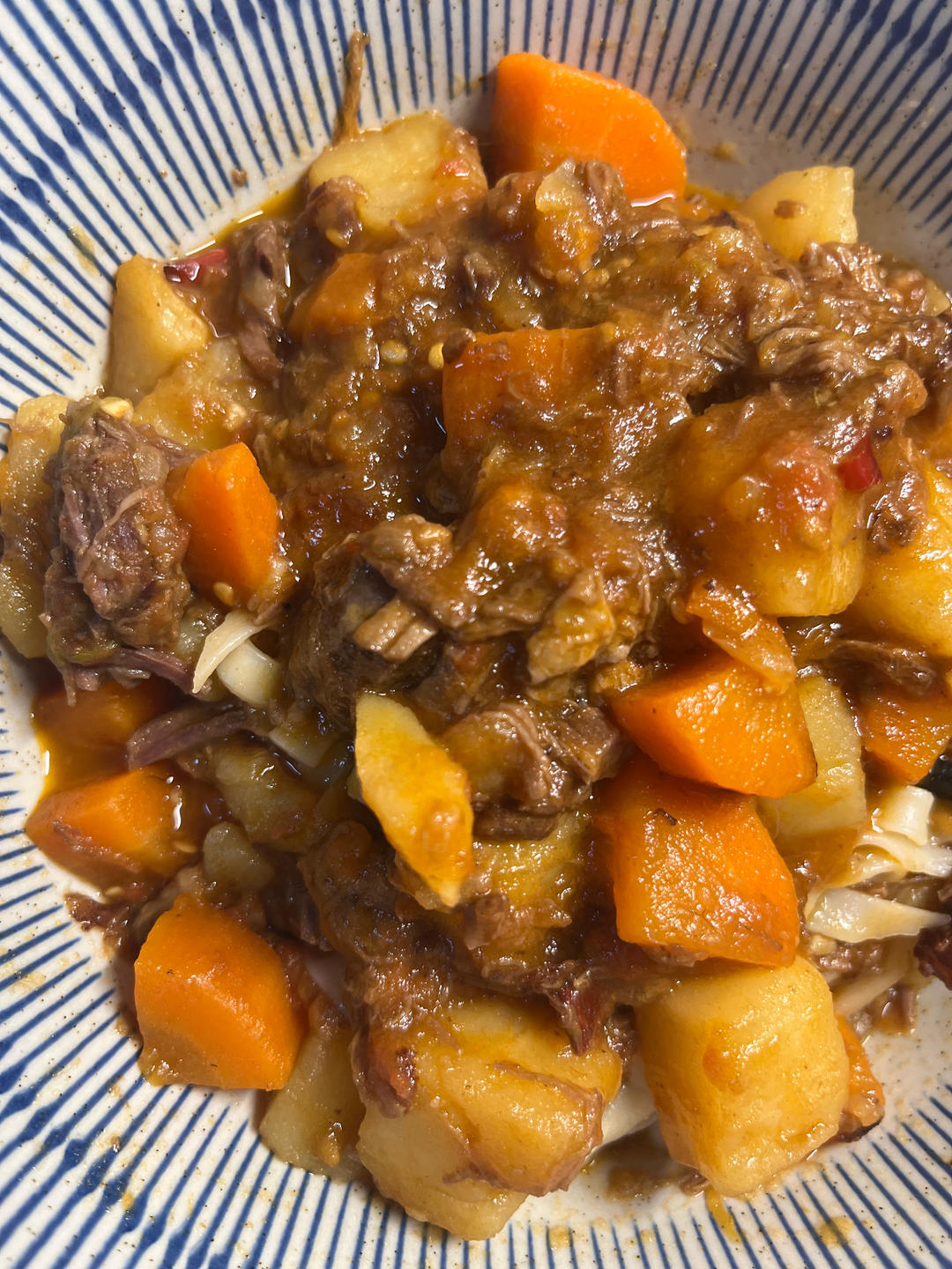 番茄土豆炖牛腩