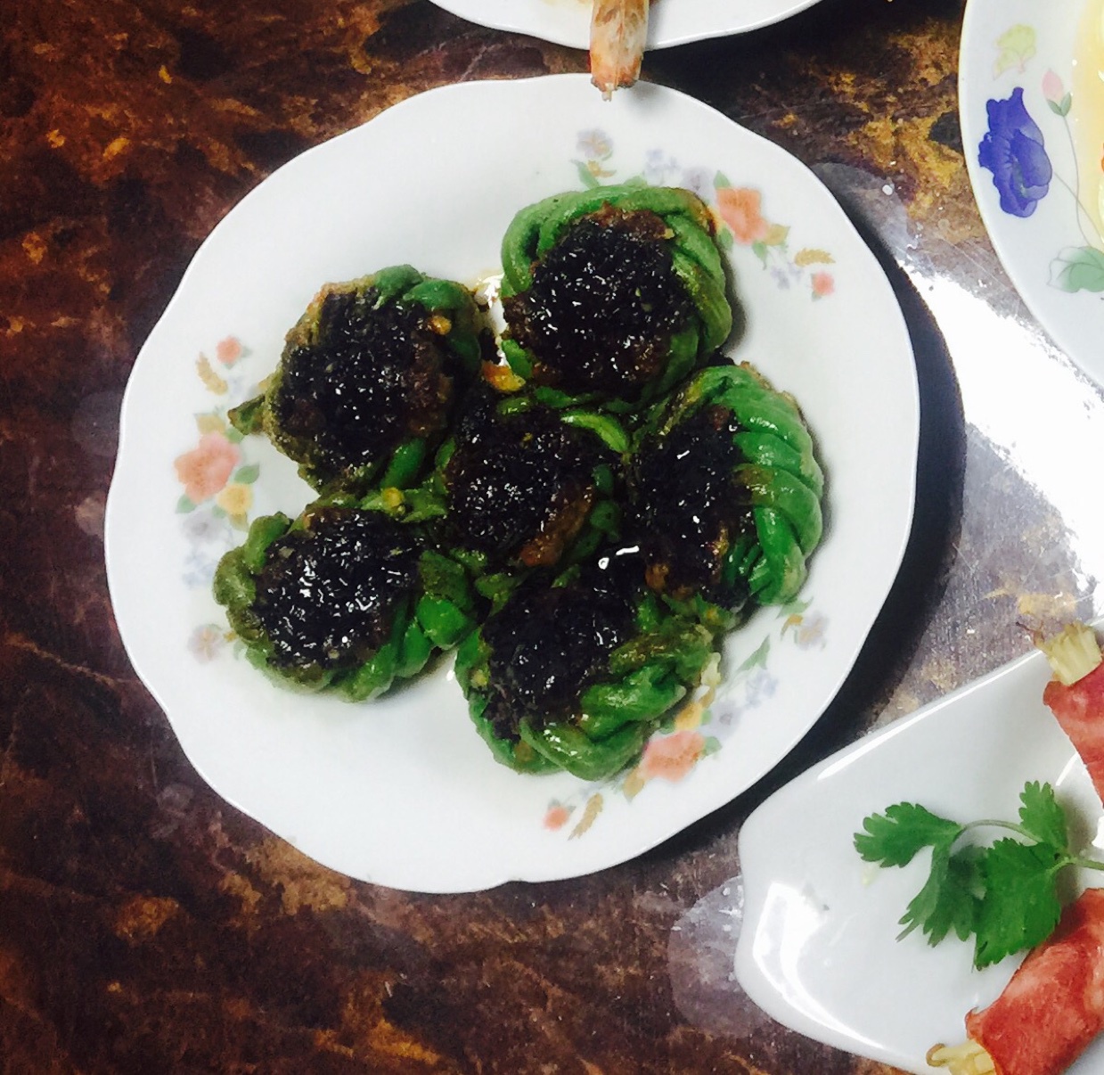 豇豆酿肉
