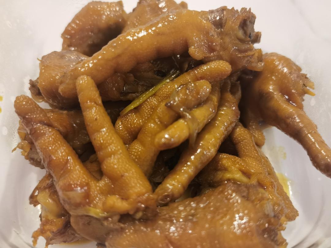 卤鸡爪