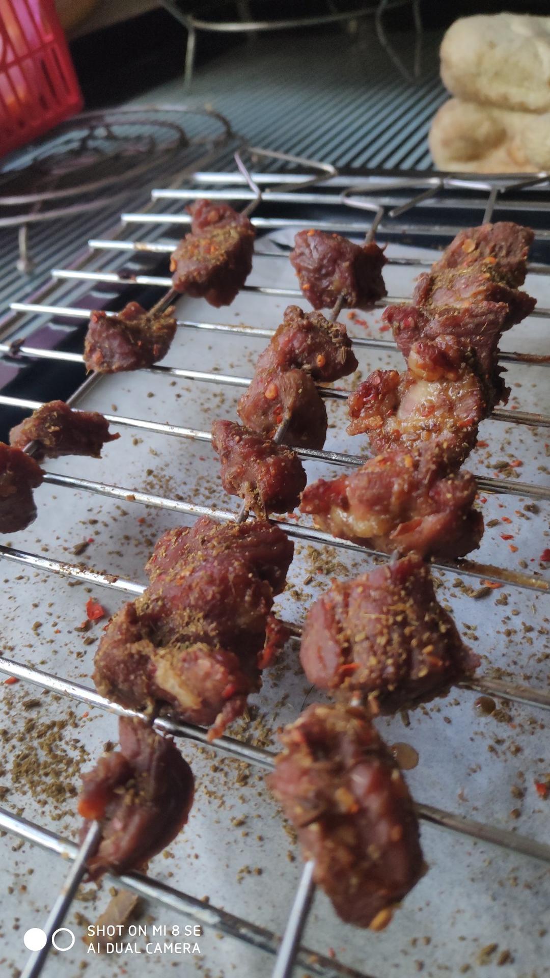 烤羊肉串
（烤箱版）