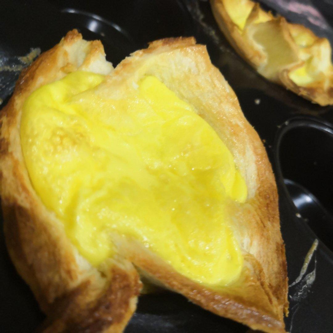 剩吐司变身美味蛋挞