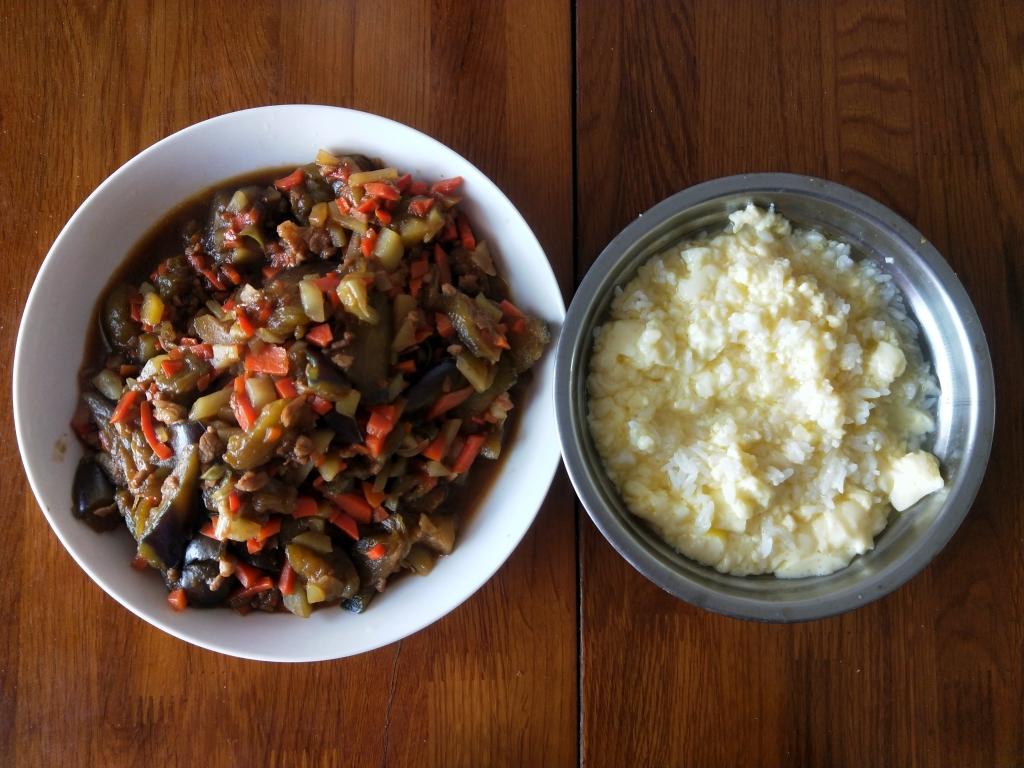 黯然销魂之 东北土豆炖茄子