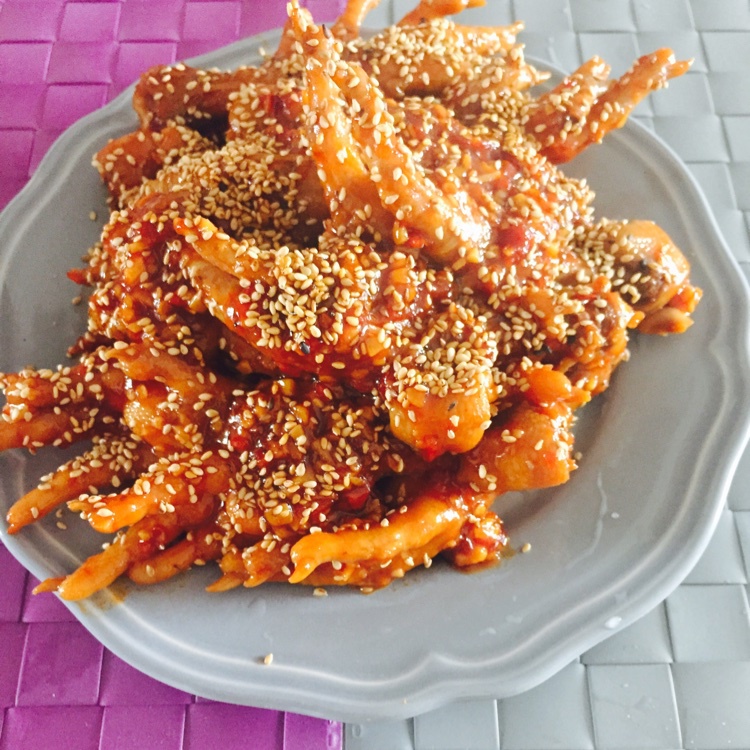 韩式辣鸡爪