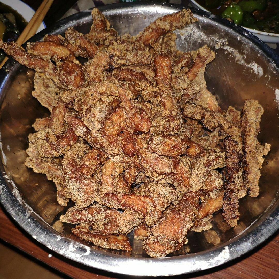 干炸肉段