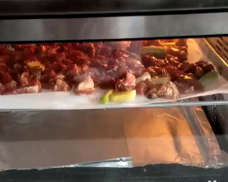 烤箱版烤羊肉串