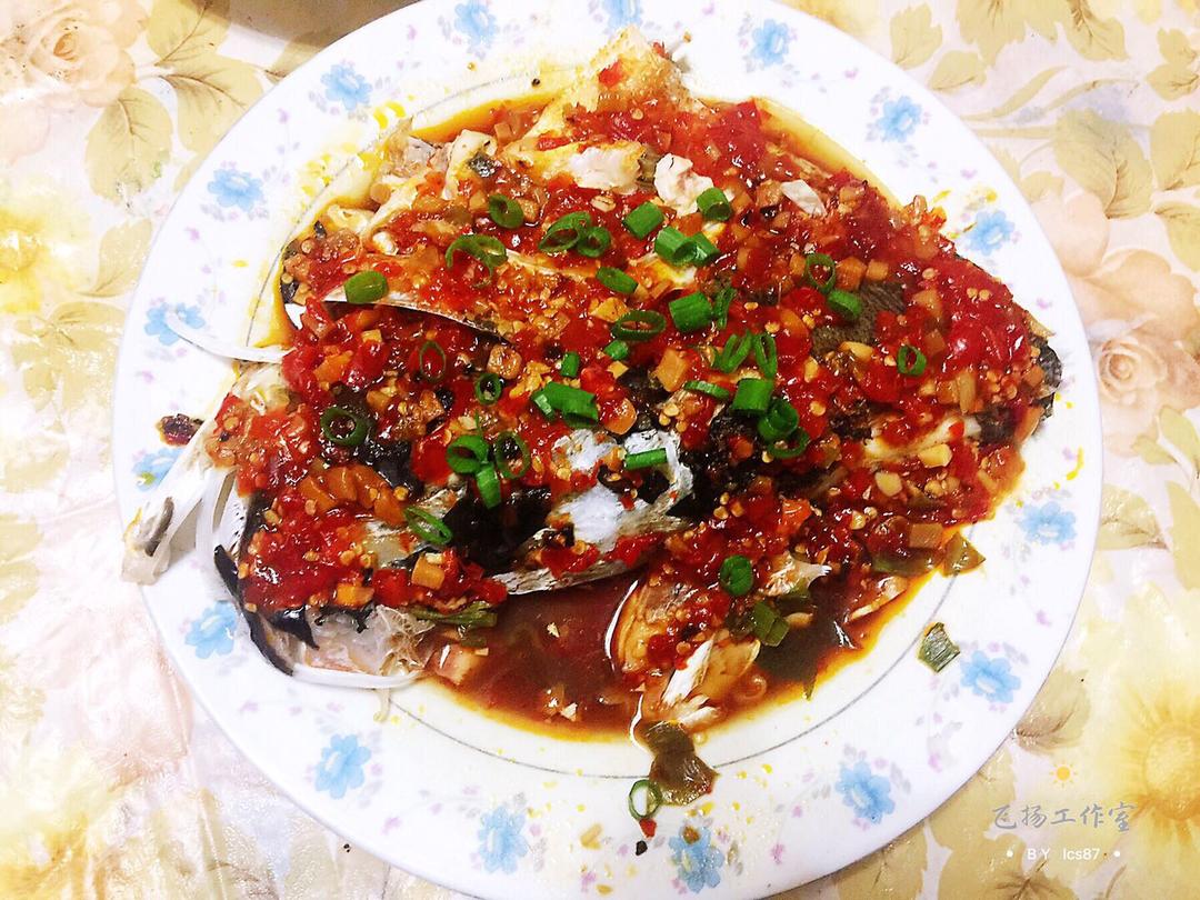 香辣红烧鲳鱼