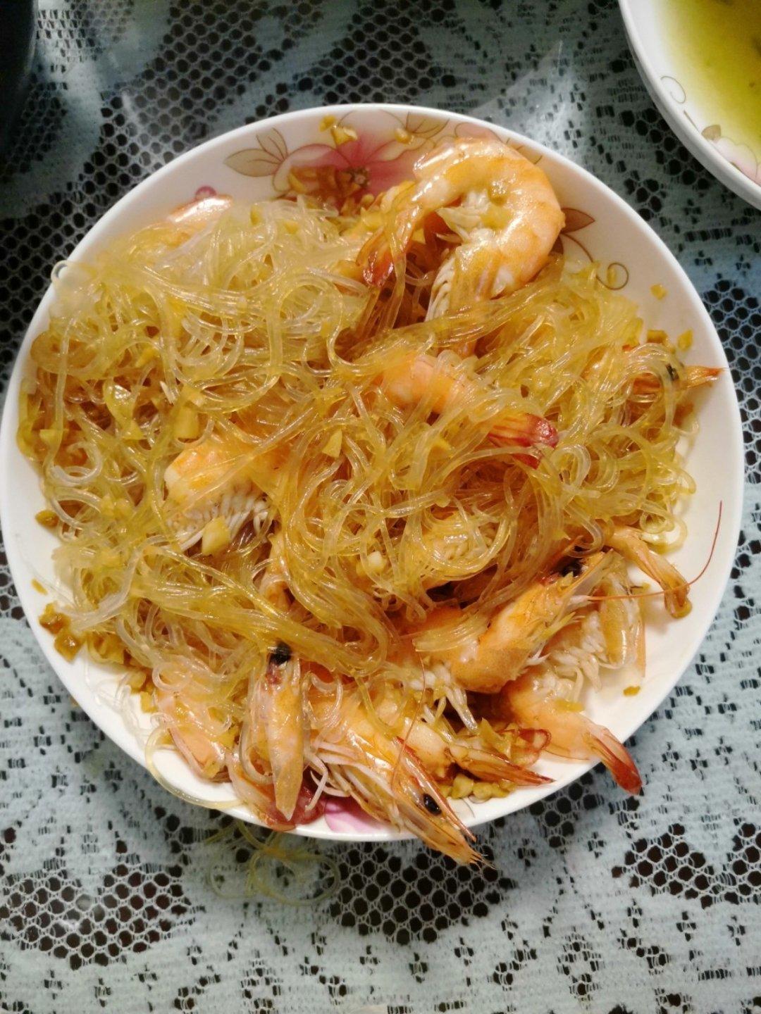 蒜蓉粉丝蒸大虾