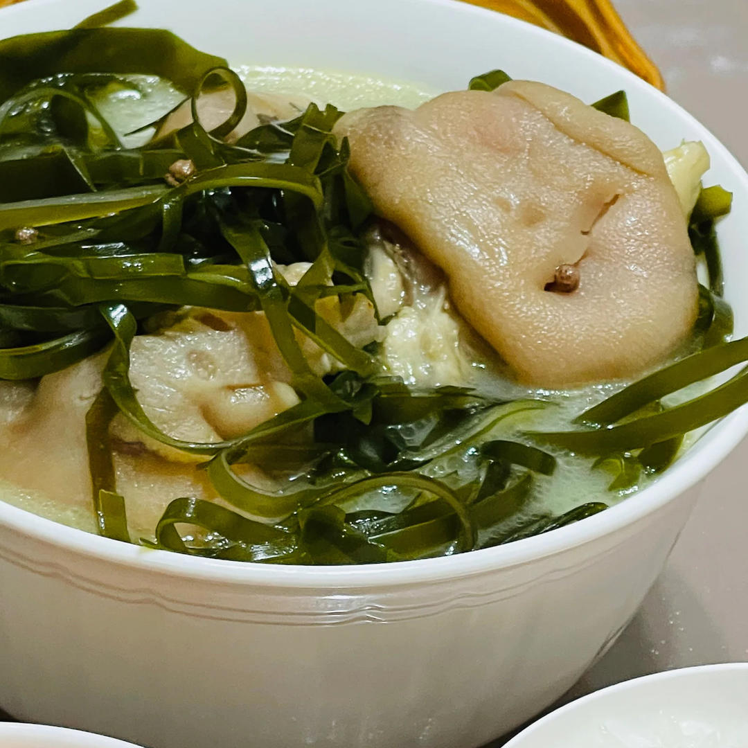 老成都蹄花儿饭（海带猪蹄汤 美容养颜 媲美老妈蹄花儿）
