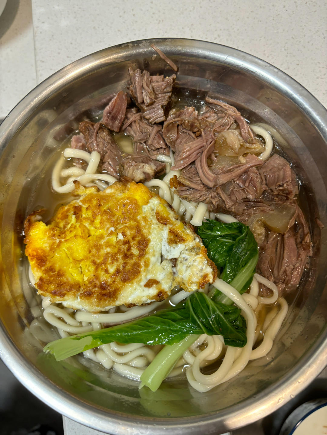 卤猪蹄面