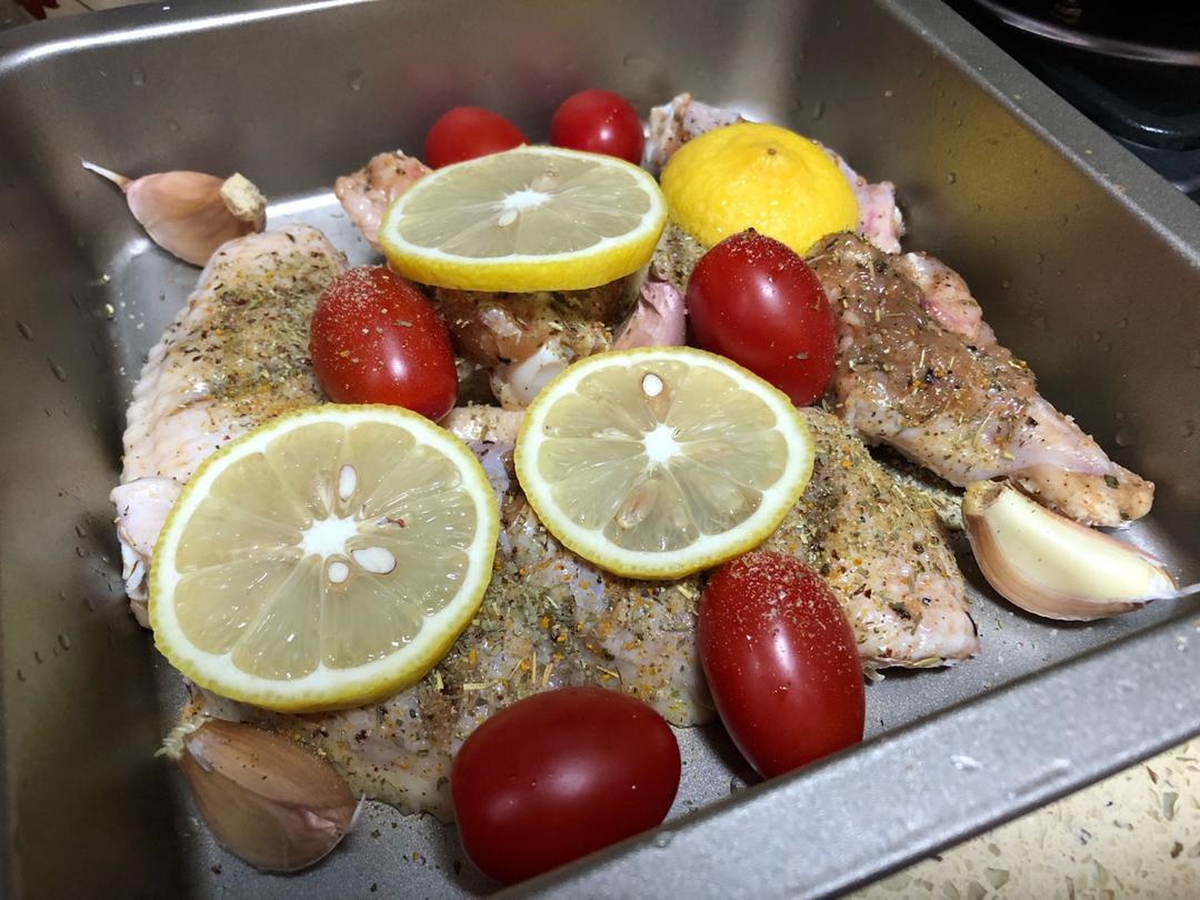 超详细 入味马杀鸡迷迭香烤鸡腿（翅）宴客必备