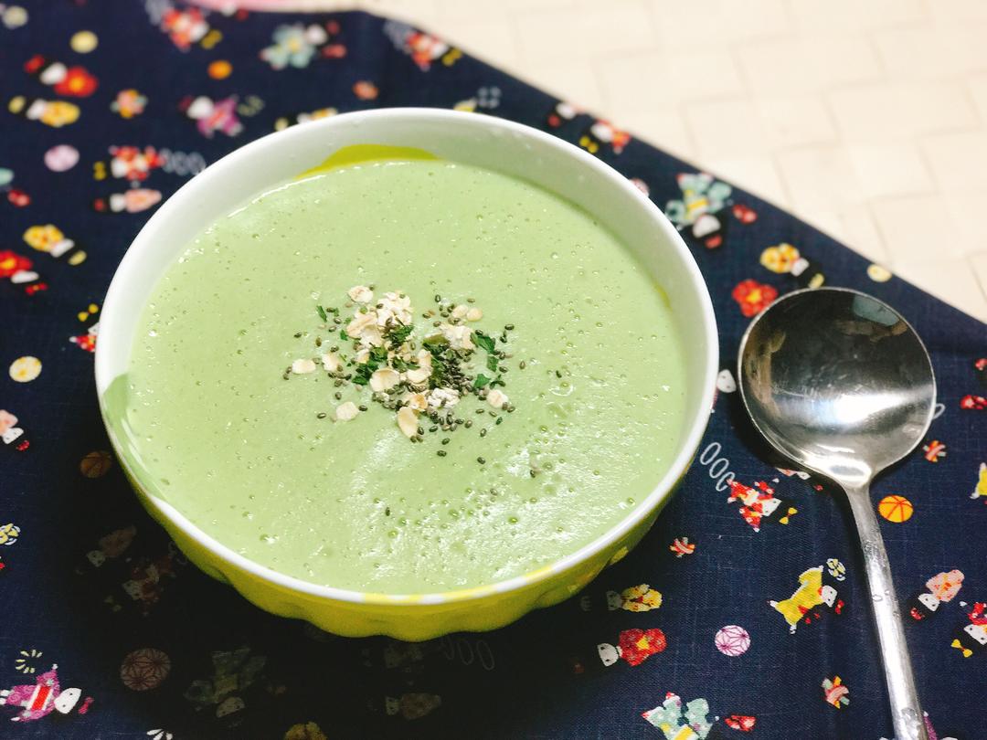 西兰花蘑菇浓汤的做法