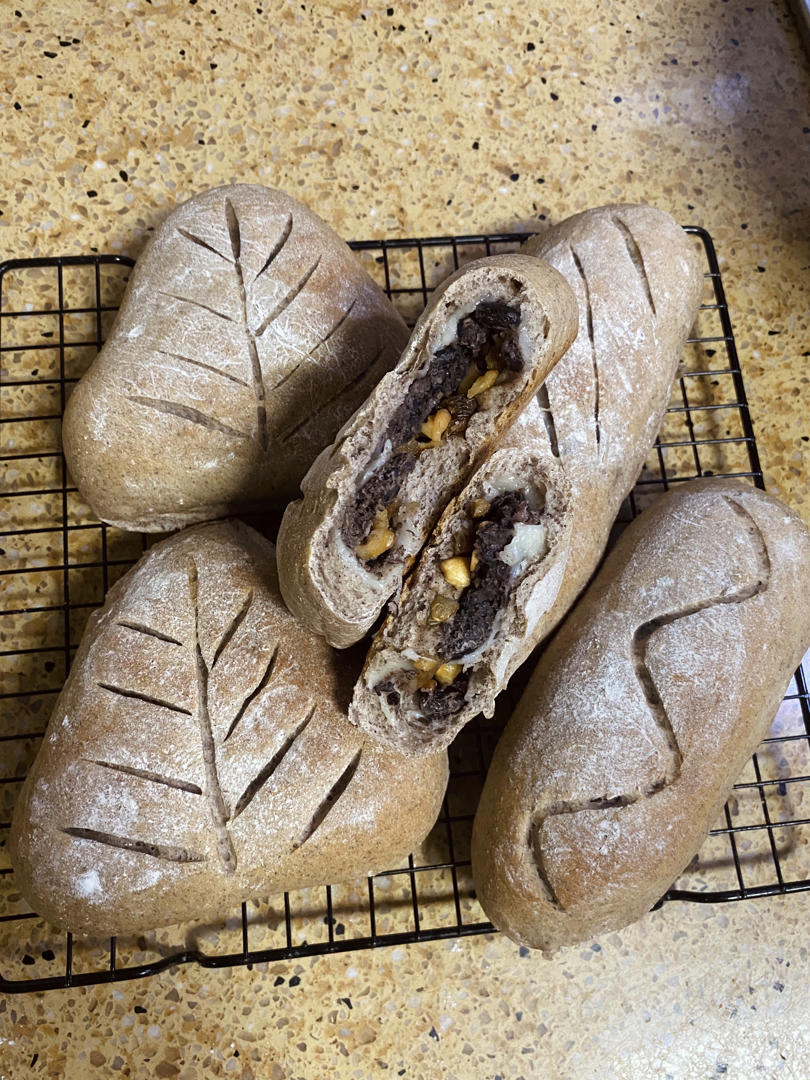 麻薯夹心可可（抹茶）软欧