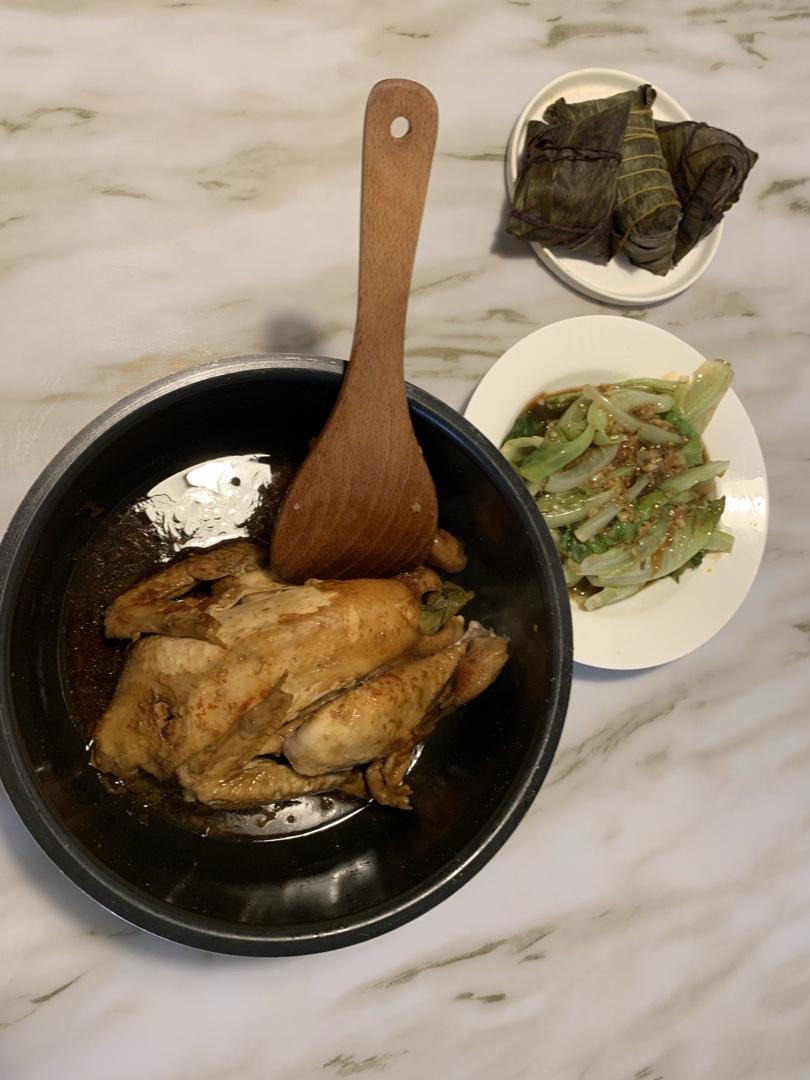 0失败不加一滴水的电饭锅烧鸡