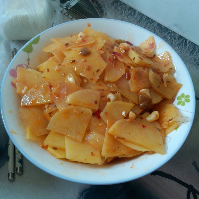 朴素的土豆片