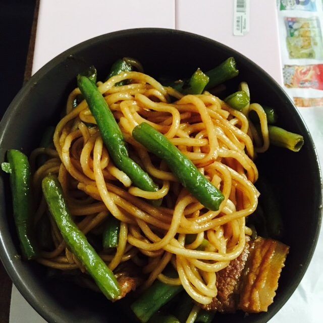 豆角焖面