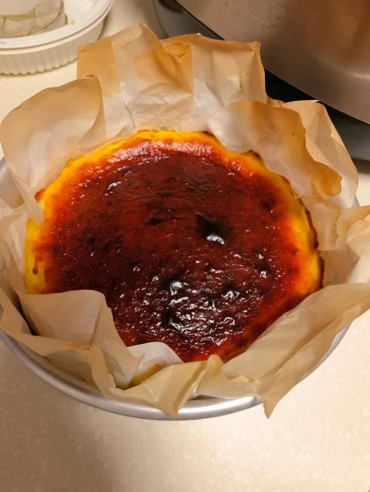 巴斯克芝士蛋糕『最简单的蛋糕』零失败🔥芝士控