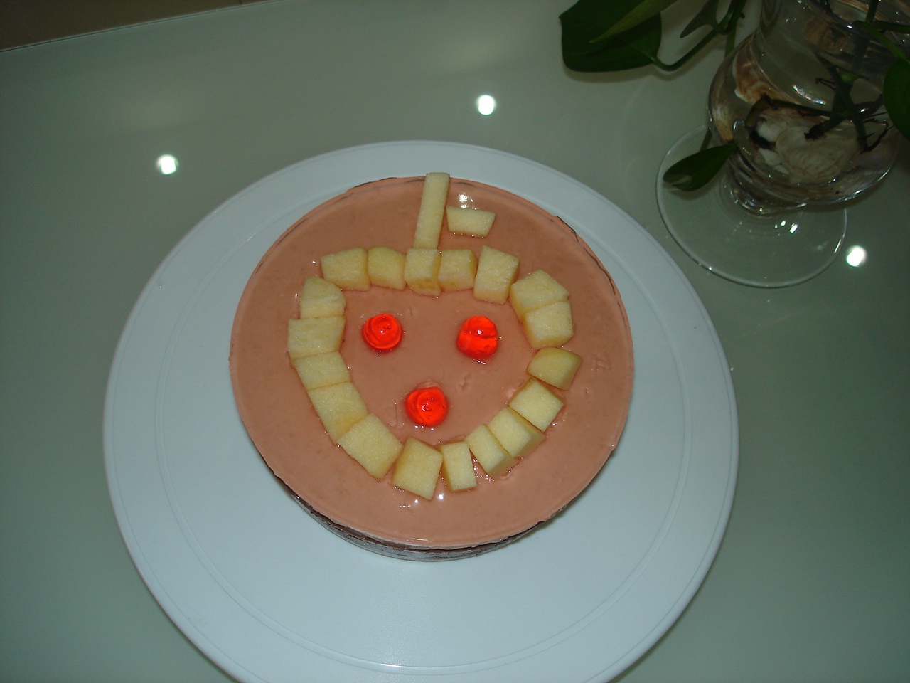 苹果巧克力慕斯