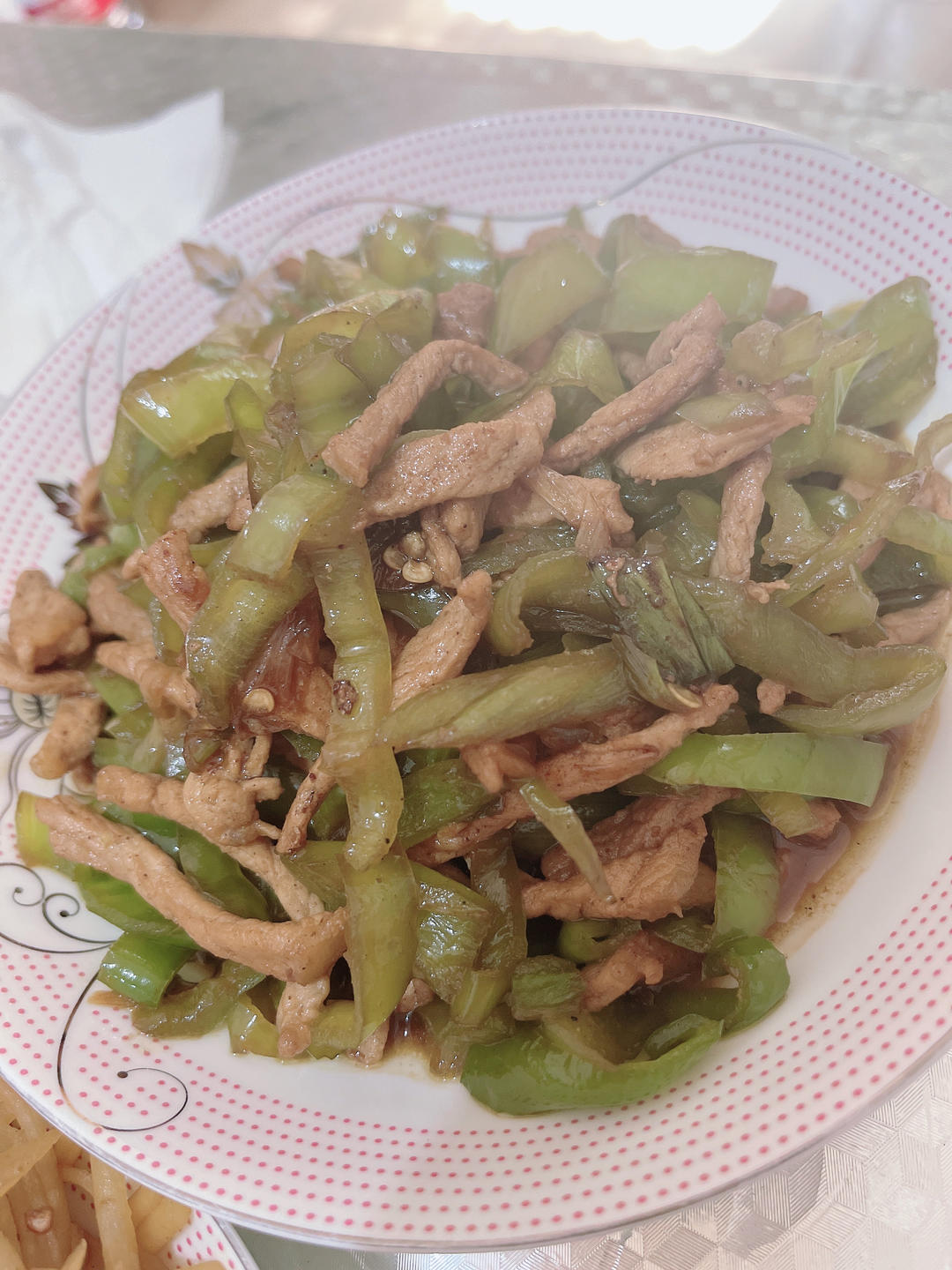 青椒肉丝