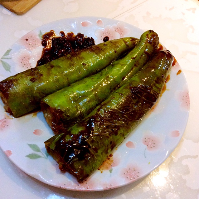 青椒酿肉