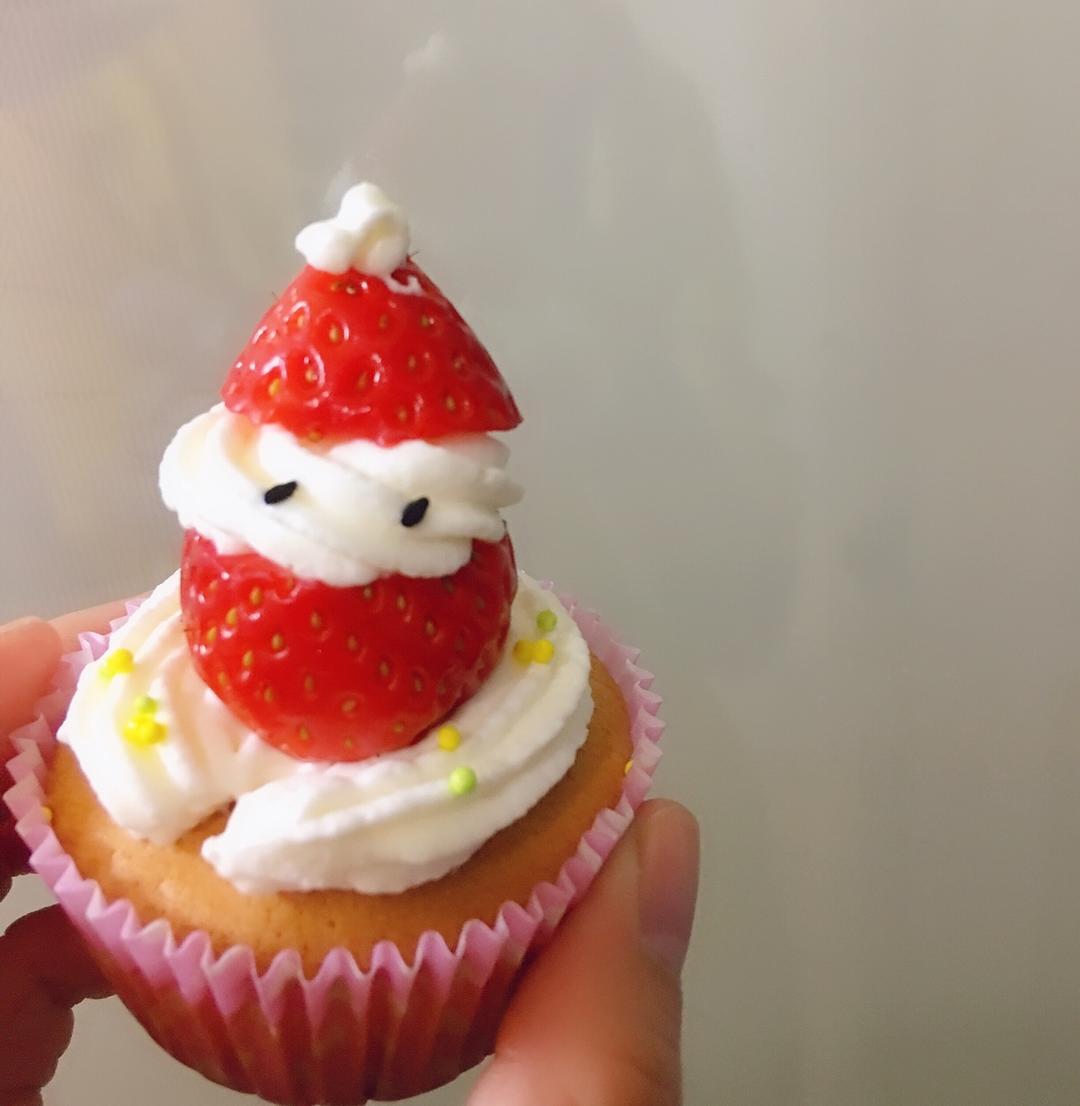 圣诞老人杯子蛋糕【曼达小馆】2016年圣诞Party专场