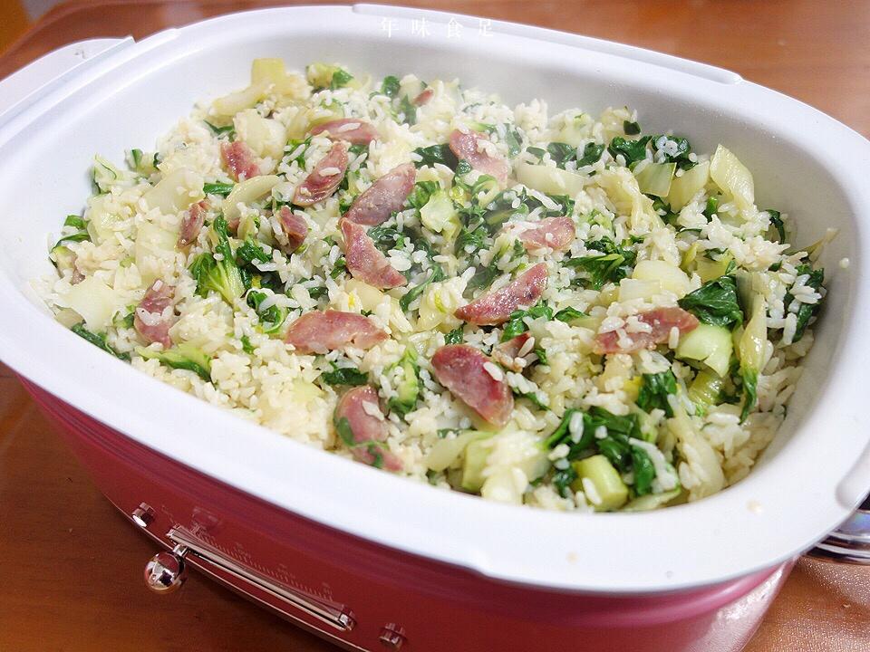 香肠青菜饭