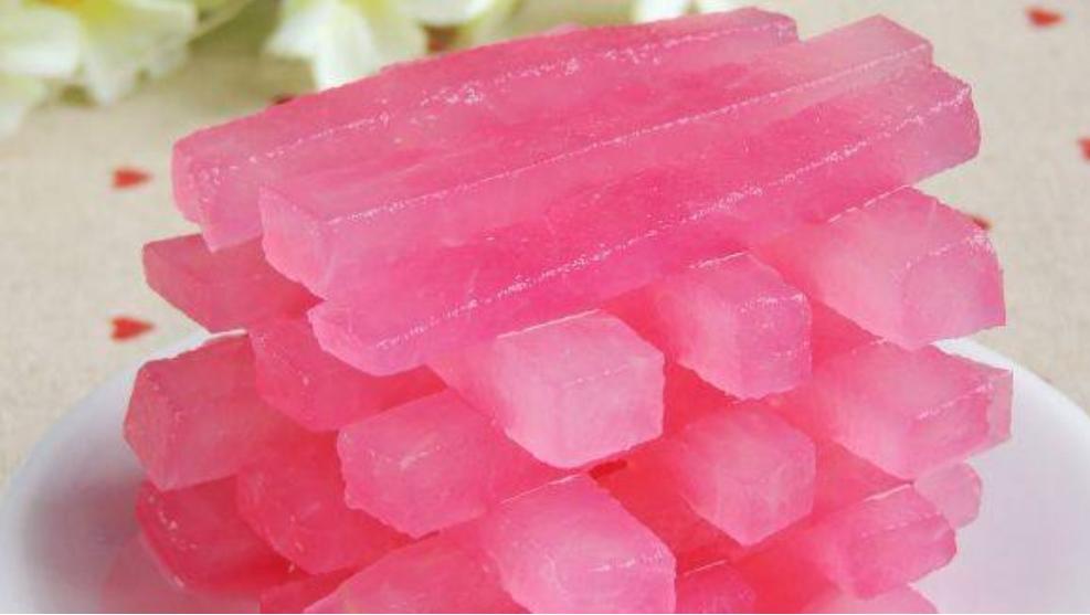 高颜值甜品0添加的胭脂冬瓜