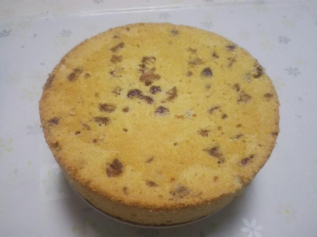 红枣红糖戚风蛋糕（6寸）