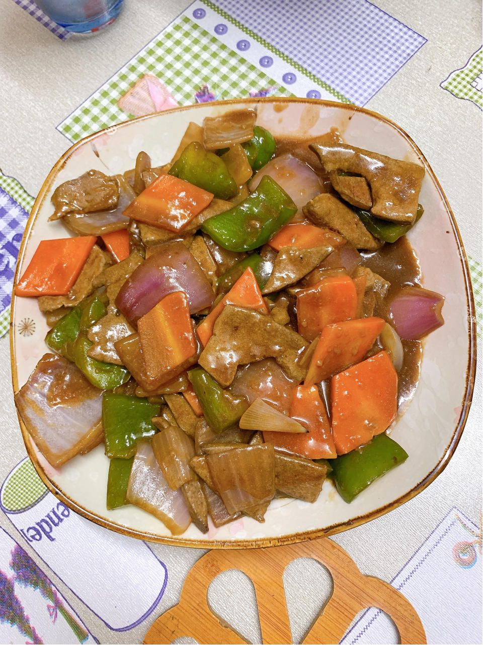 软嫩不腥的爆炒猪肝
