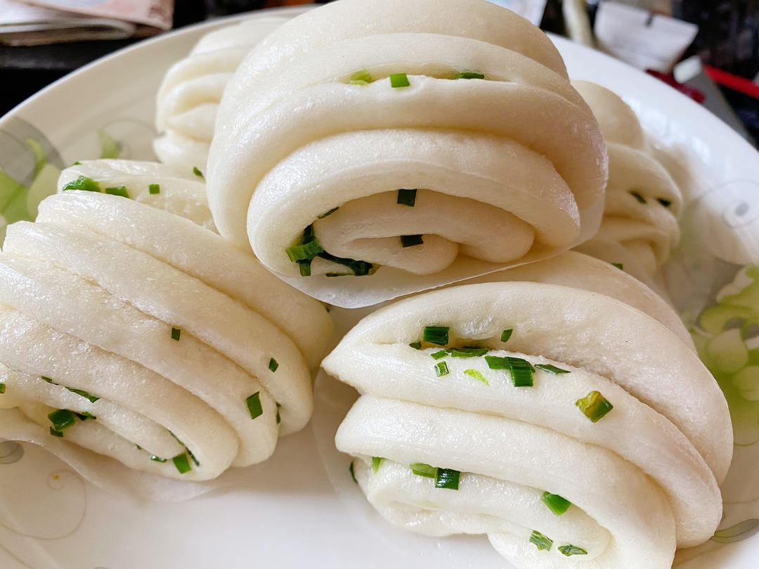 葱油花卷 Steamed Roll