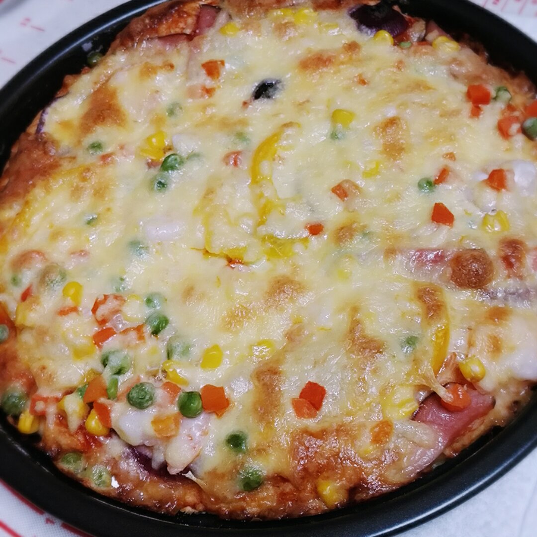 不用酵母的披萨底 No Yeast Pizza Dough