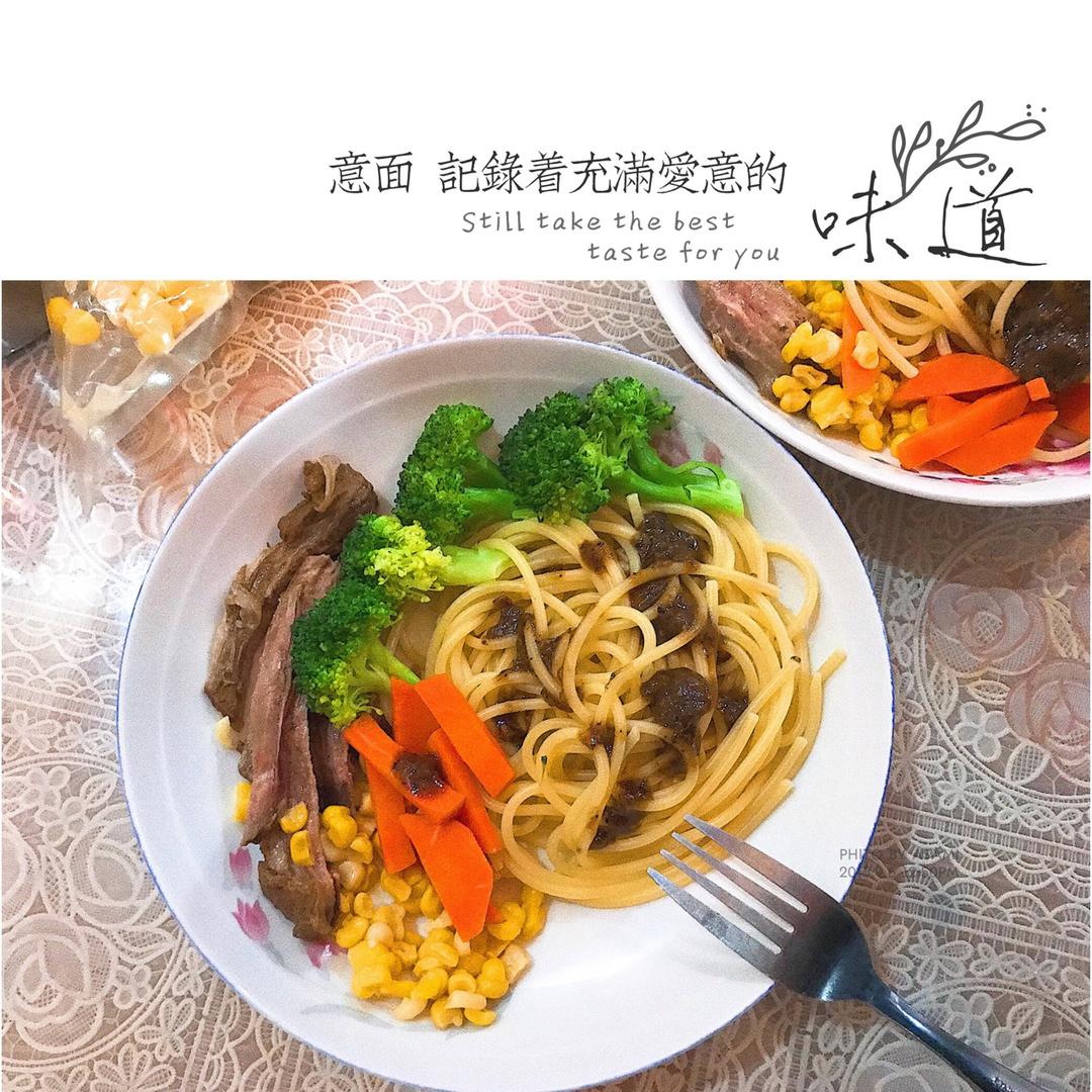 黑椒牛柳意面