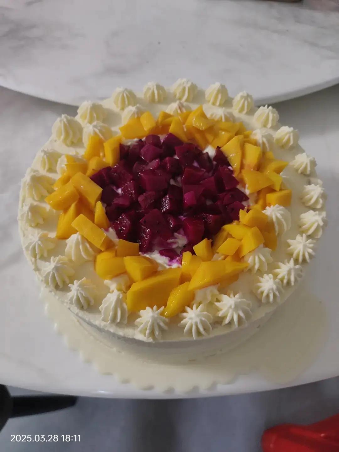 草莓生日奶油蛋糕（八寸）