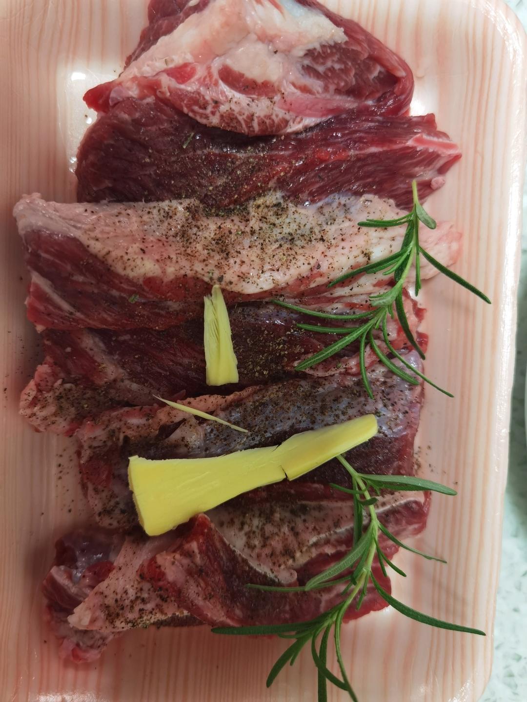 香煎牛肋条（超简单）