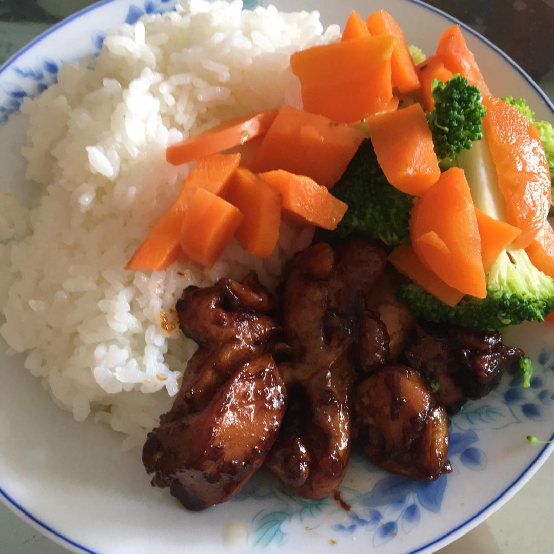 照烧鸡腿饭