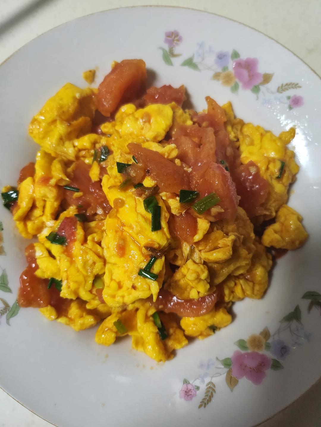 超嫩滑的番茄炒蛋