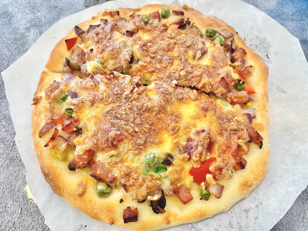 新手披萨饼皮pizza(能开餐厅那种)