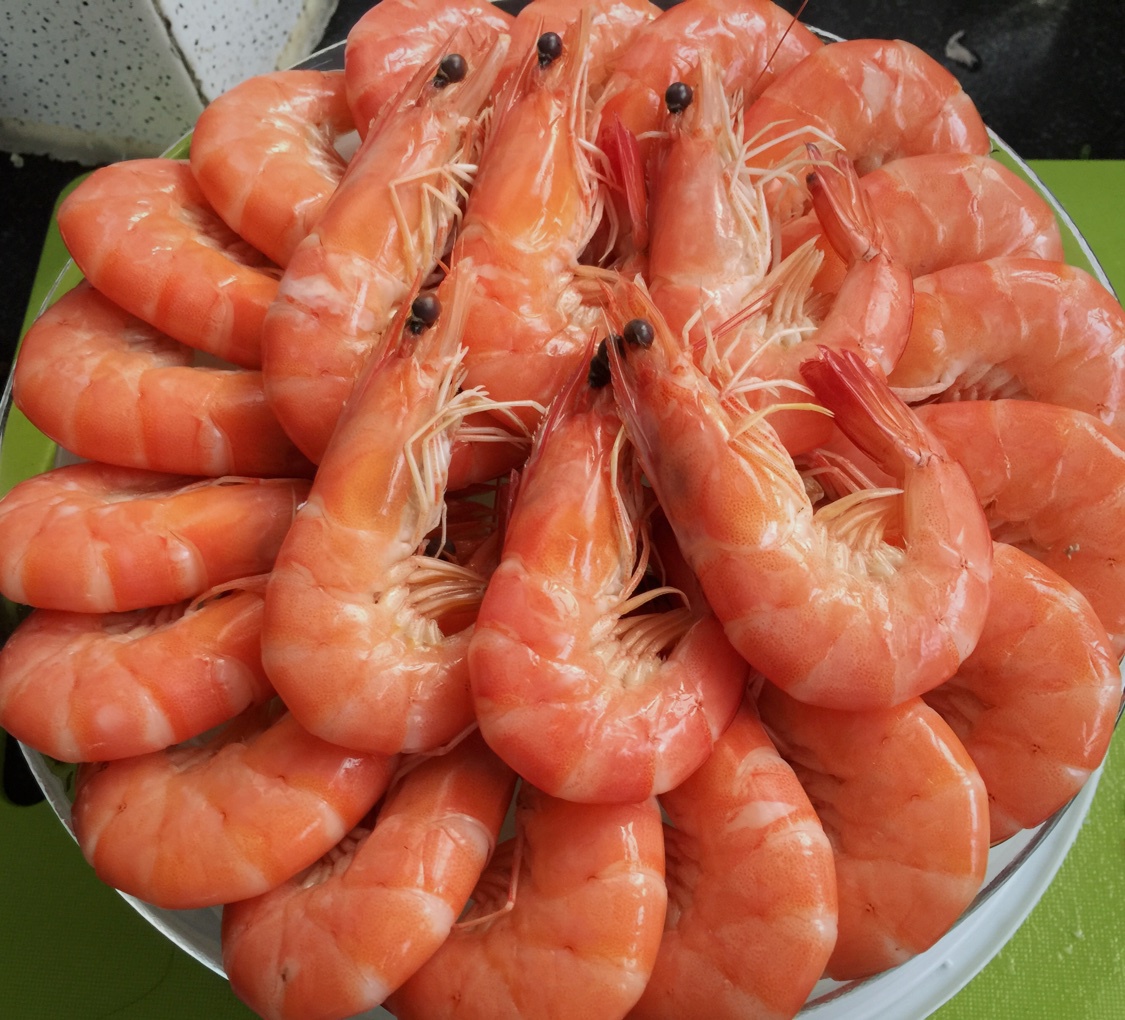 喵面喵面做的白灼虾