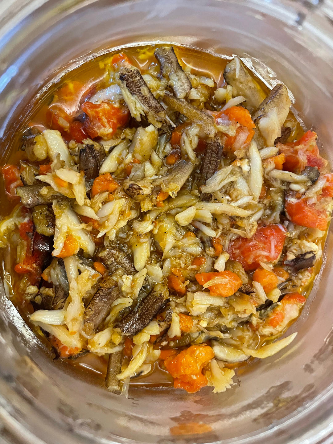 超细节 熬秃黄油（蟹粉）   附如何熬出清亮洁白的猪油