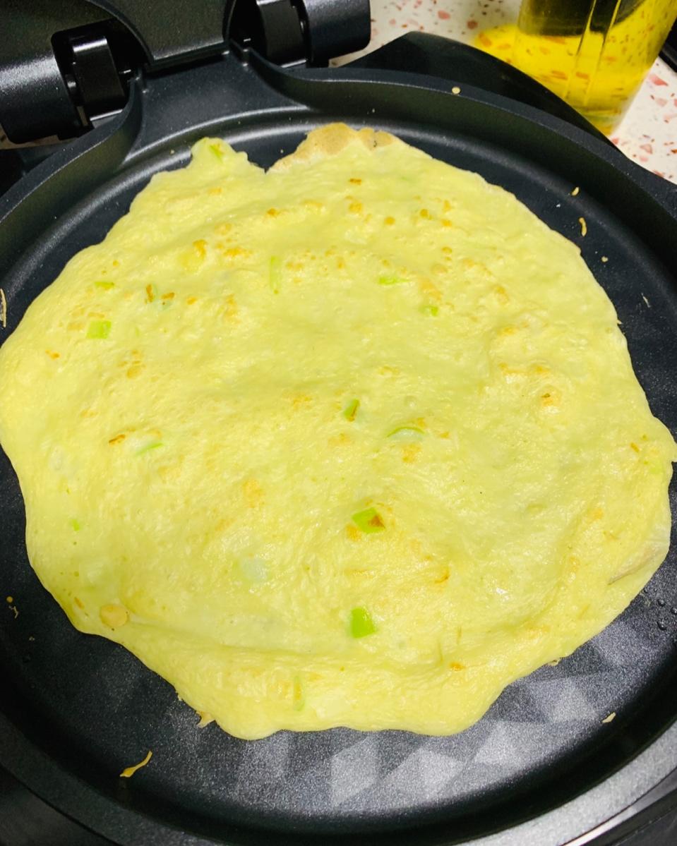 葱花鸡蛋饼