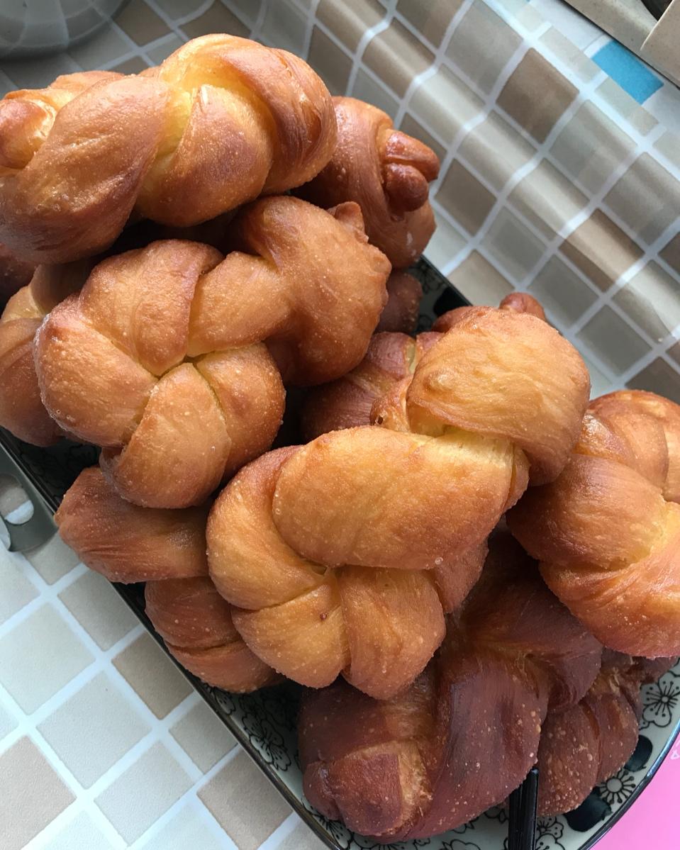 超级松软的奶香麻花