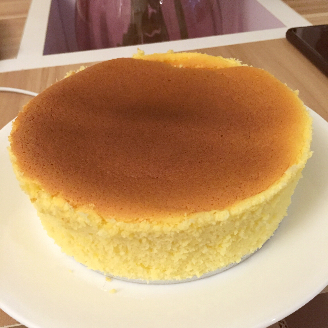 轻乳酪芝士蛋糕6寸#皮黑森林#