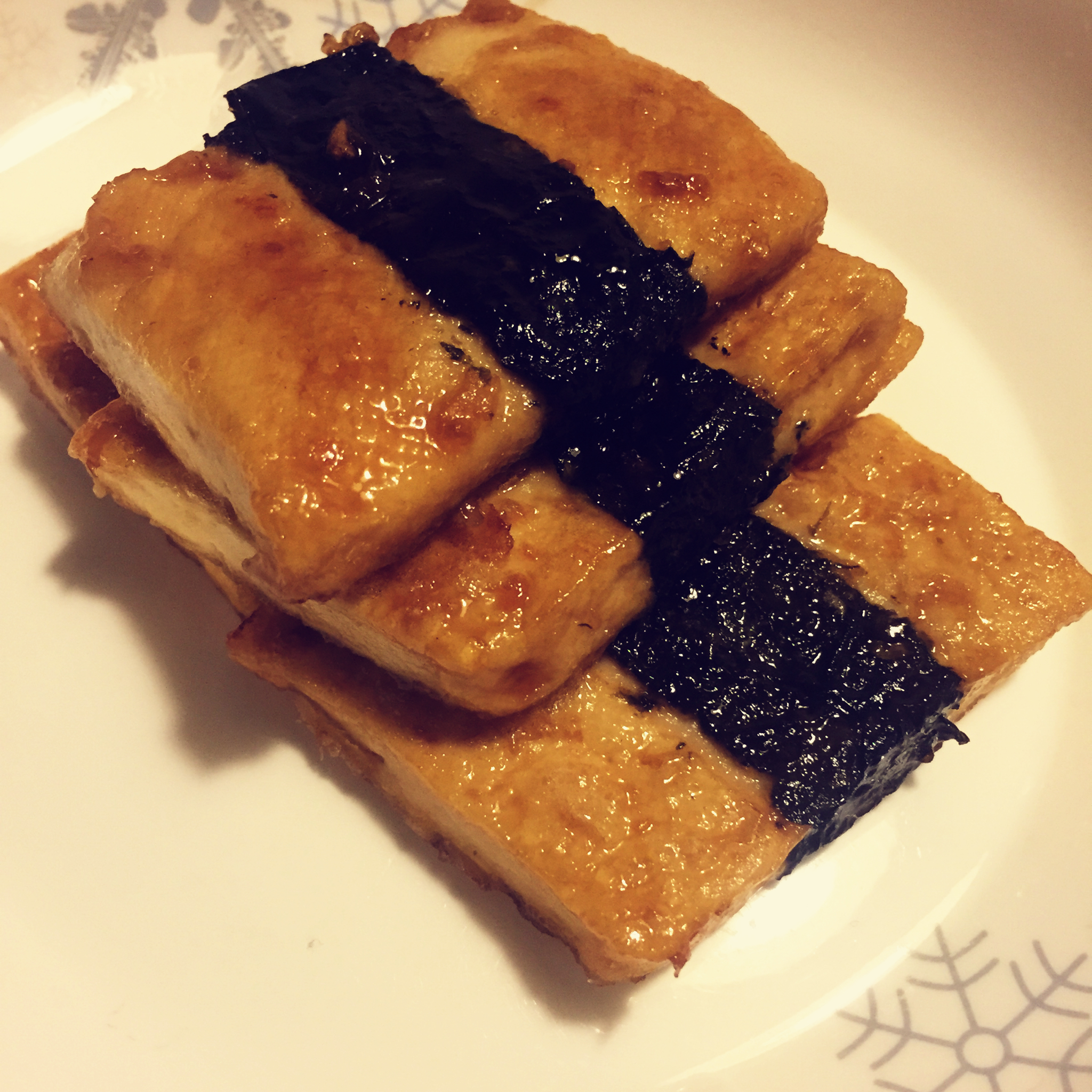 日式照烧海苔豆腐