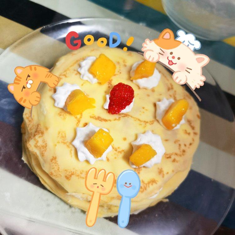 芒果千层蛋糕 6寸