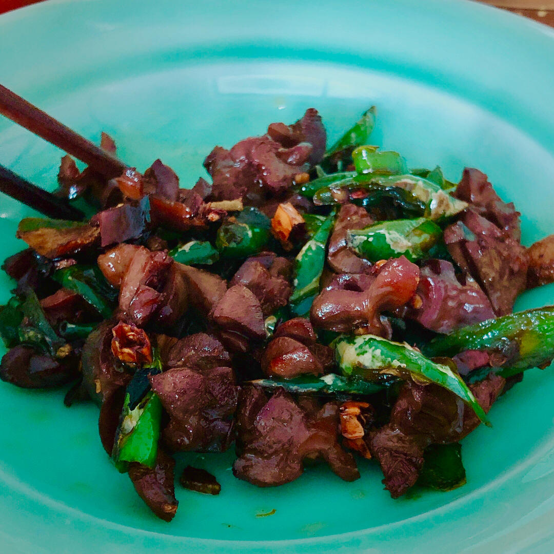 湖南口味香辣鸡胗